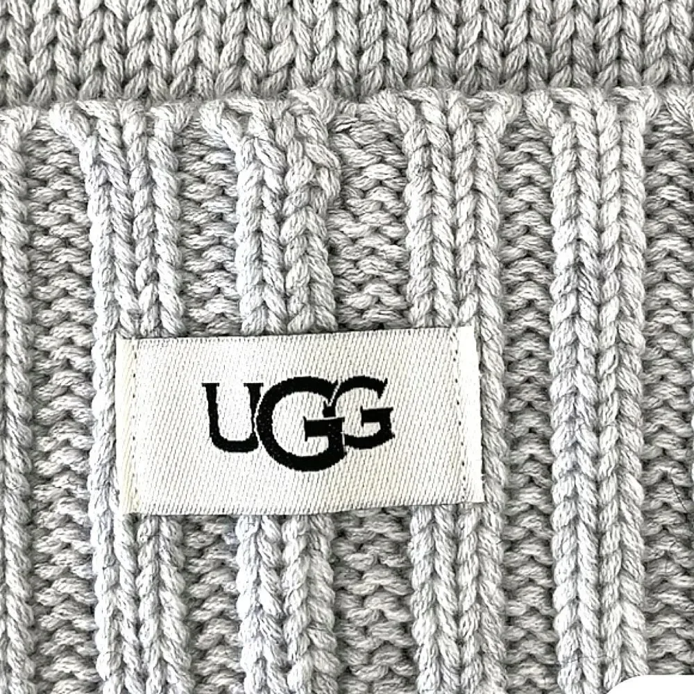 Ugg Cuffed Knit Pom Beanie Hat‎
